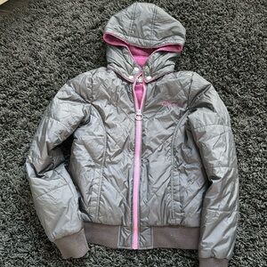 🍍VANS ANORAK COAT🍍TERRY CLOTH LINED🍍SZ MED🍍pit to pit 17”🍍length 24”🍍AK